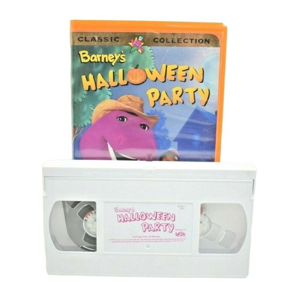 Barney and Friends Barneys Halloween Party (VHS, 1998) - Picture 1 of 3
